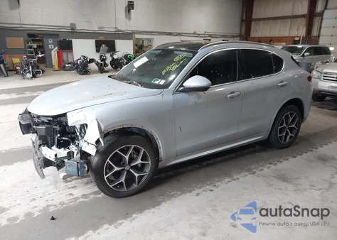 2021 Alfa Romeo Stelvio Ti/Ti Lusso/Ti Sport/Ti Sport Carbon из США, поврежденный, VIN ZASPAKBN2M7D11188